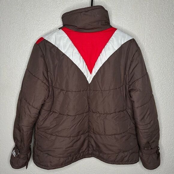American Vintage 70s 80s Insulated Puffer Jacket Size M USA Made - Picture 3 of 5